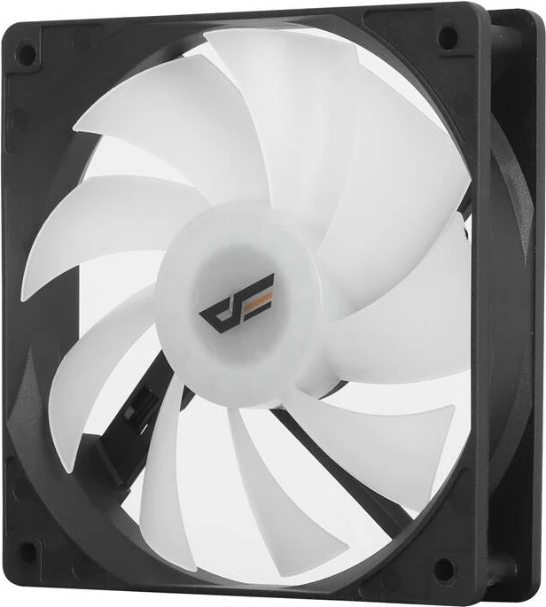 Kasë ventilatorë Darkflash C7 3in1, 120 mm, ARGB, e zezë, set prej 3 copë