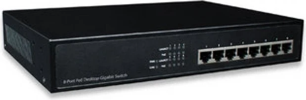 Switch Intellinet 8 portë Gigabit PoE