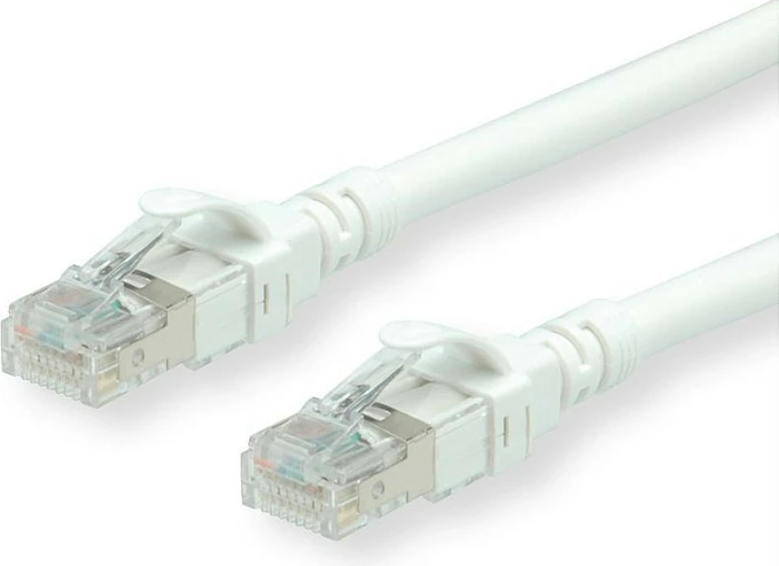 Kabllo rrjeti ROLINE 21152766, Cat6a, 7.5m, RJ-45, 10Gbps, e bardhë