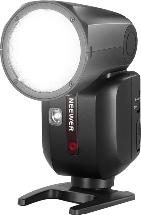 Blic TTL Neewer Z2PRO-N Speedlite me kokë të rrumbullakët për Nikon, i zi, set