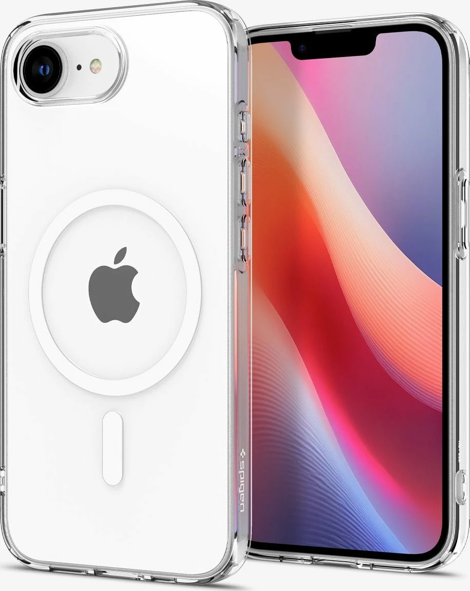 Mbështjellës Spigen Liquid Crystal MagSafe për iPhone 16e, TPU, slim, 1 copë, Transparent