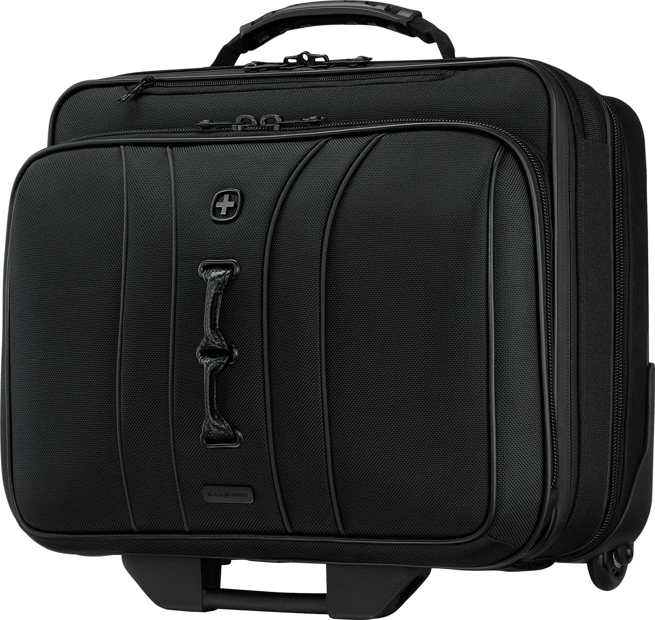 Çantë laptopi Wenger Legacy Black Series 15.6 inç me rrota, e zezë
