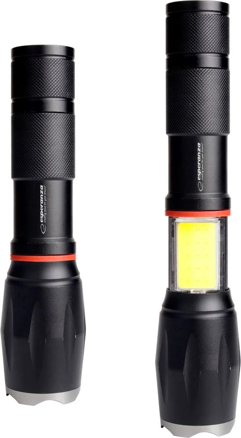 Dritë dore Esperanza EOT070, LED, Alumini, E zezë