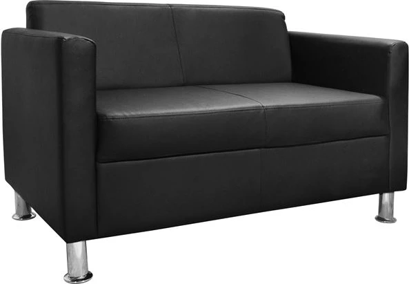 Divan dy vendesh Cubo PU i zi FH3033.02 120x71x73cm