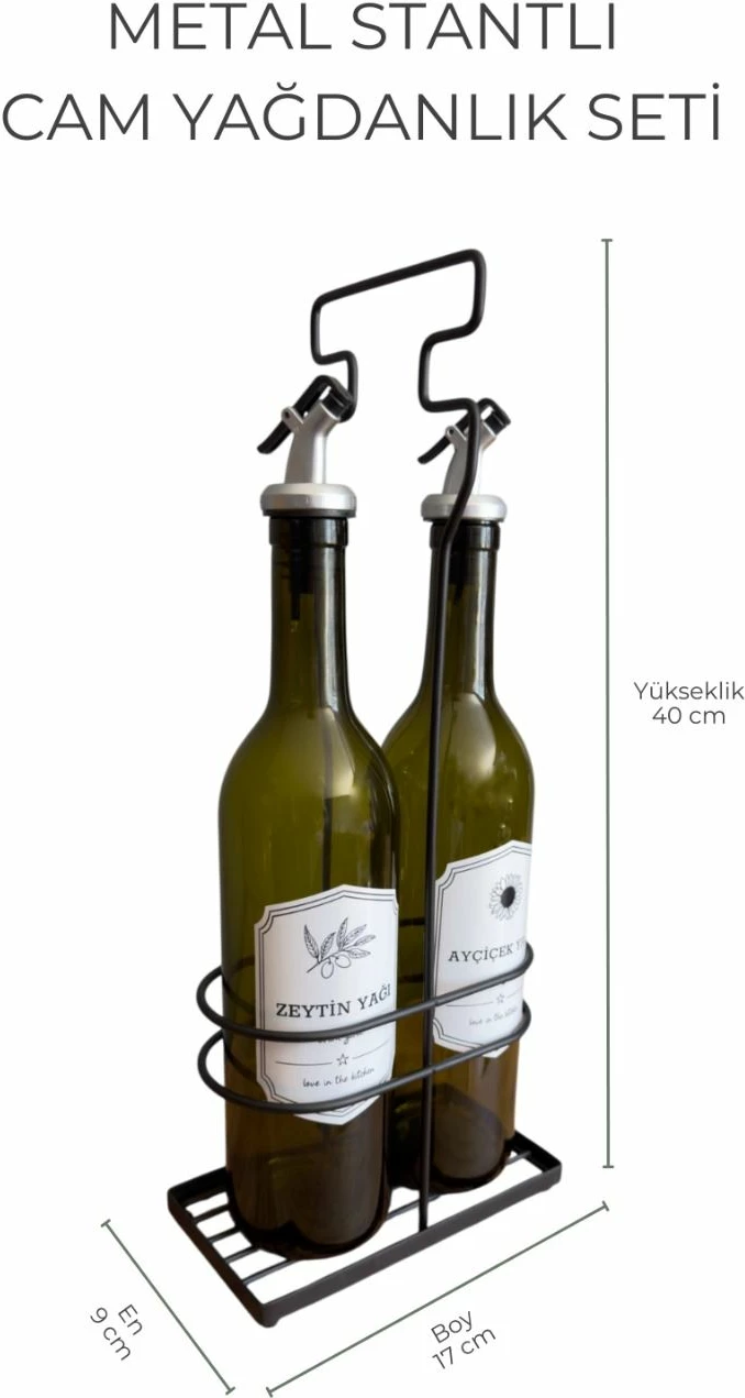 Set shpërndarës vaji (3 copë), Hermia Concept, WK025-B