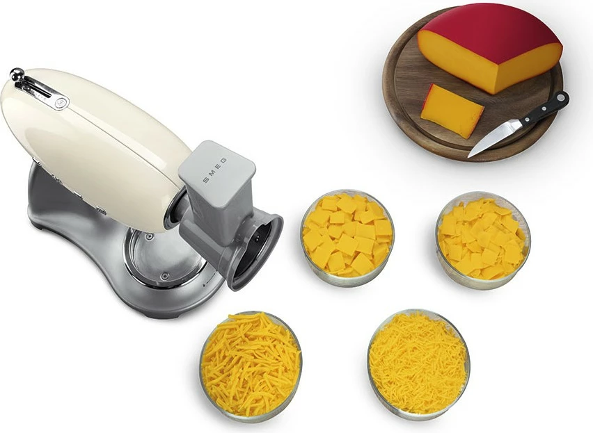 Set për prerje perimesh smeg SMSG01, për SMF01/02/03/13, inox, gri