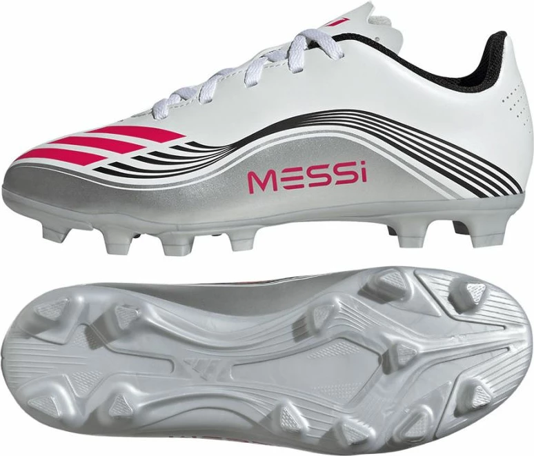 Atlete futbolli për fëmijë adidas, të bardha