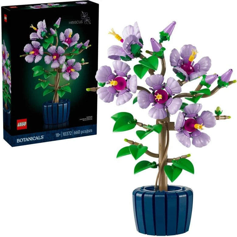 Set ndërtimi Lego për të rritur, Botanical Collection Hibiscus