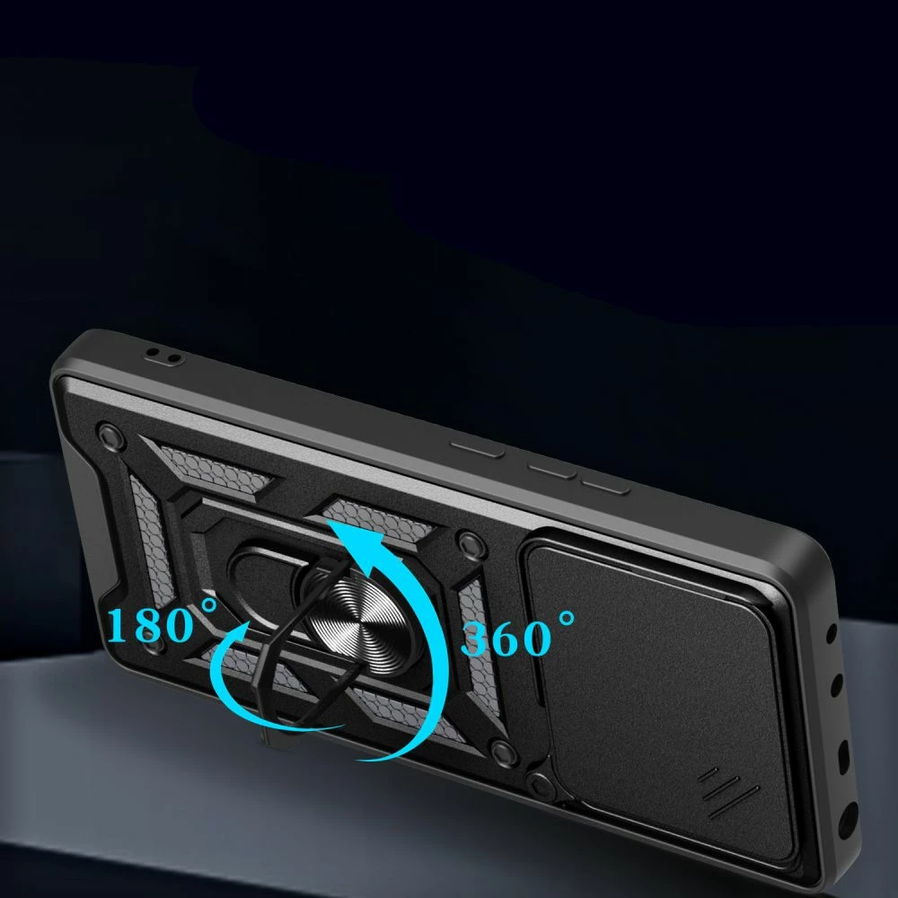 Mbështjellës Tech-Protect CamShield Pro për Motorola Edge 60 Fusion, i zi