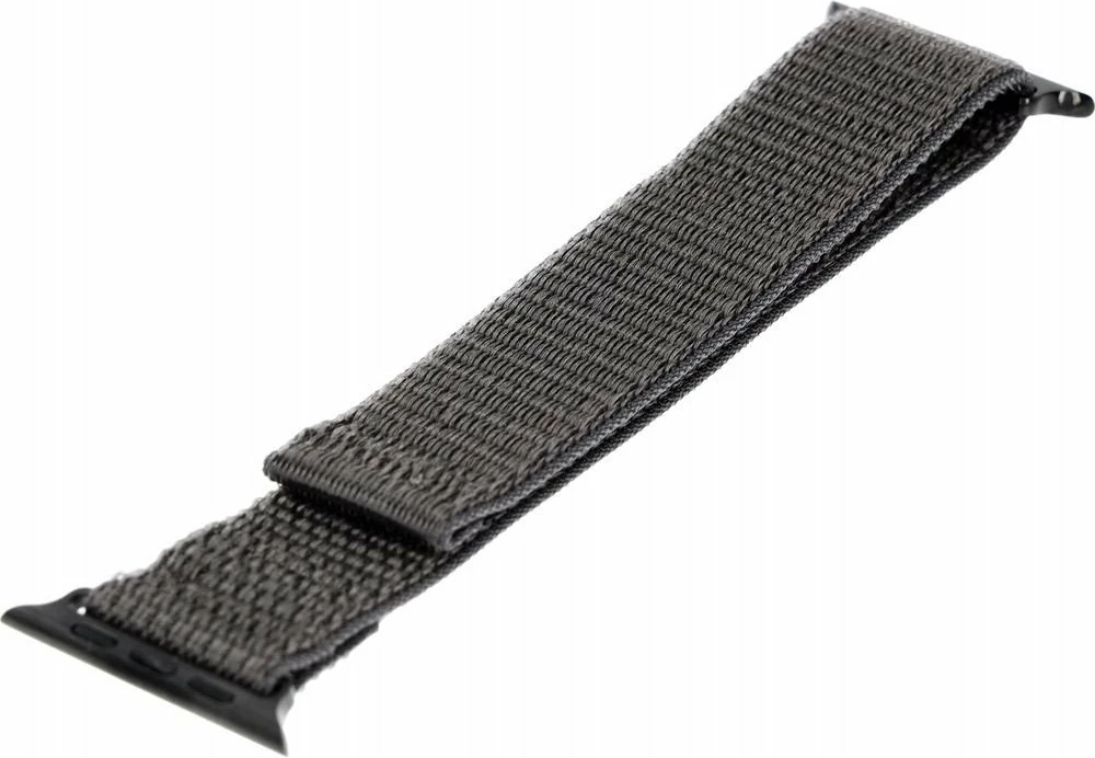 Rrip Smartwatch Fixed Nylon Sporty FIXNST2-436-GR, për Apple Watch 38/40/41mm, 160-210 mm, najlon, dark gray