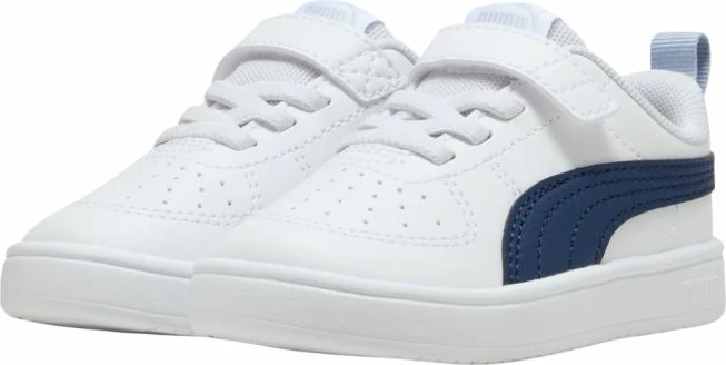 Atlete fëmijë Puma Rickie AC+ Inf 384314 44, të bardha dhe të kaltra