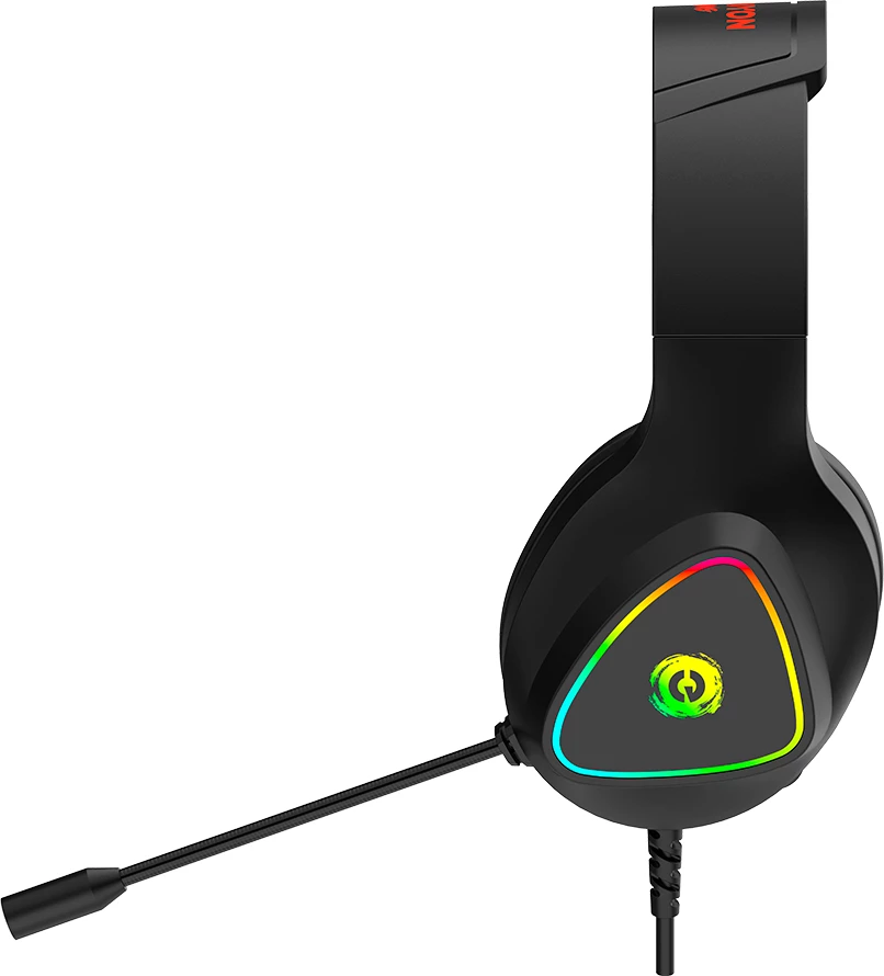 Kufje gaming CANYON Shadder GH-6 me mikrofon, stereo, 50mm, kabllo 2m, 3.5mm/USB, të zeza