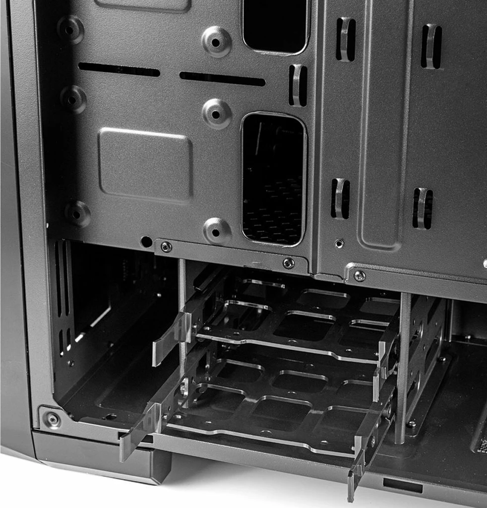 Kasë Modecom Oberon Pro LE AT-OBERON-PR-10-000000-0002-LE Midi Tower ATX/uATX pa PSU, e zezë