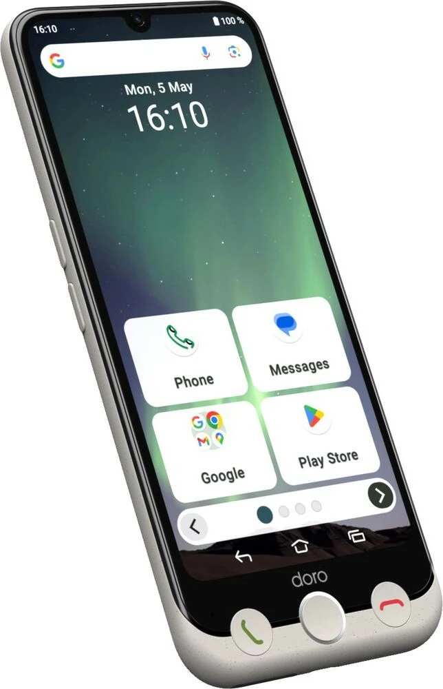 Celular Doro Aurora A30, stacion karikimi wireless, grafit