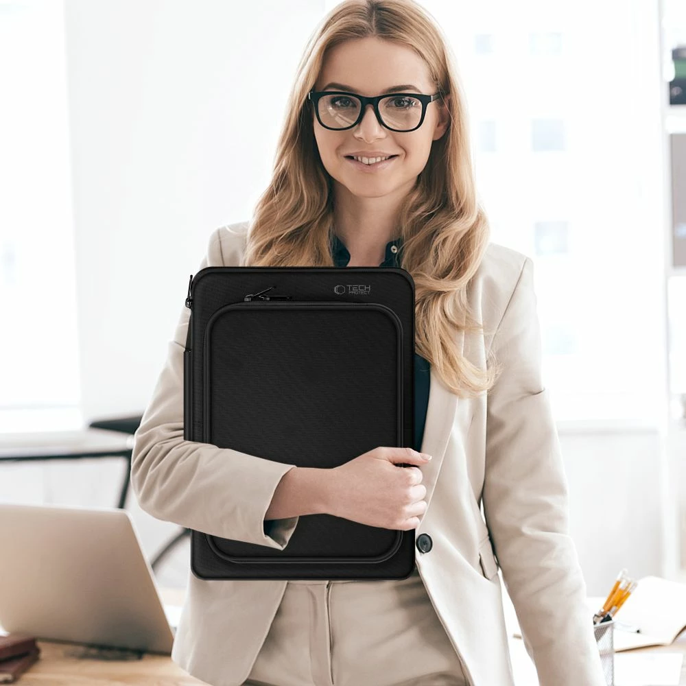 Çantë laptopi Tech-Protect Basic Bag, 15-16 inç, e zezë