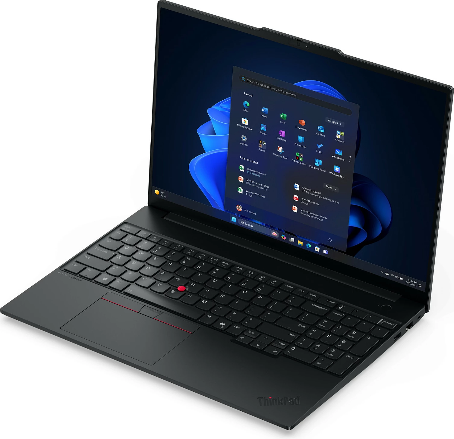Laptop Lenovo ThinkPad E16 Gen 3 22AY, Core Ultra 5 228V, 32GB RAM, 1TB SSD, 16" WUXGA, Windows 11 Pro, i zi