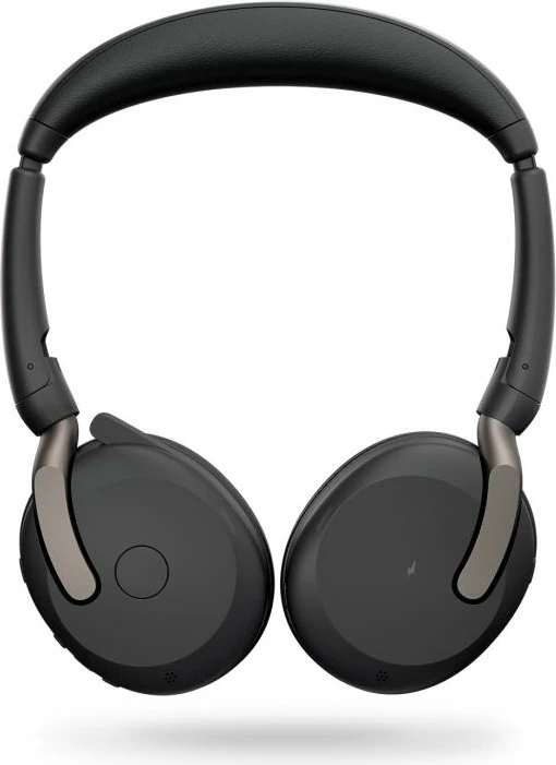 kufje me mikrofon, Jabra Evolve2 65 Flex UC Stereo 26699-989-999, ANC hibride, palosëse, wireless 30 m, e zezë