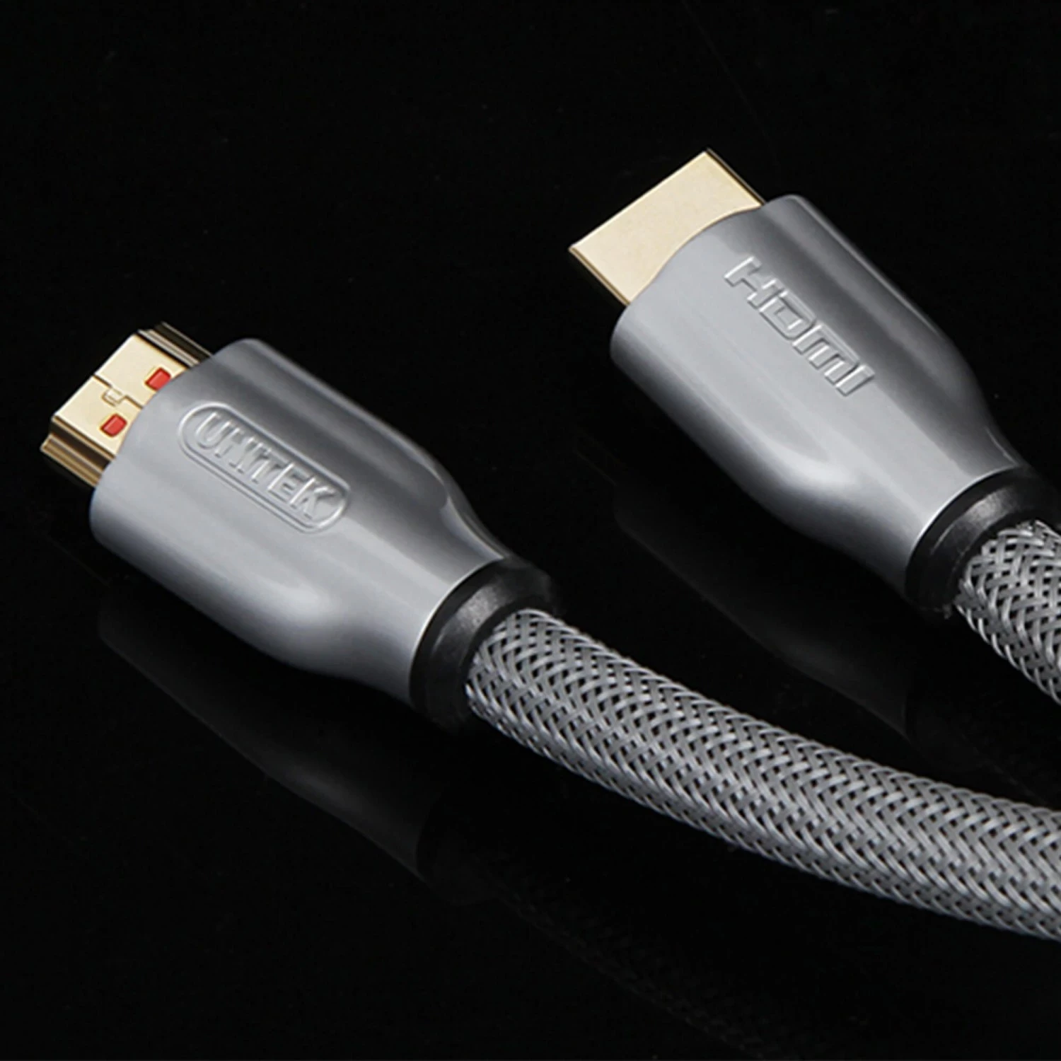Kabllo HDMI Unitek, gri
