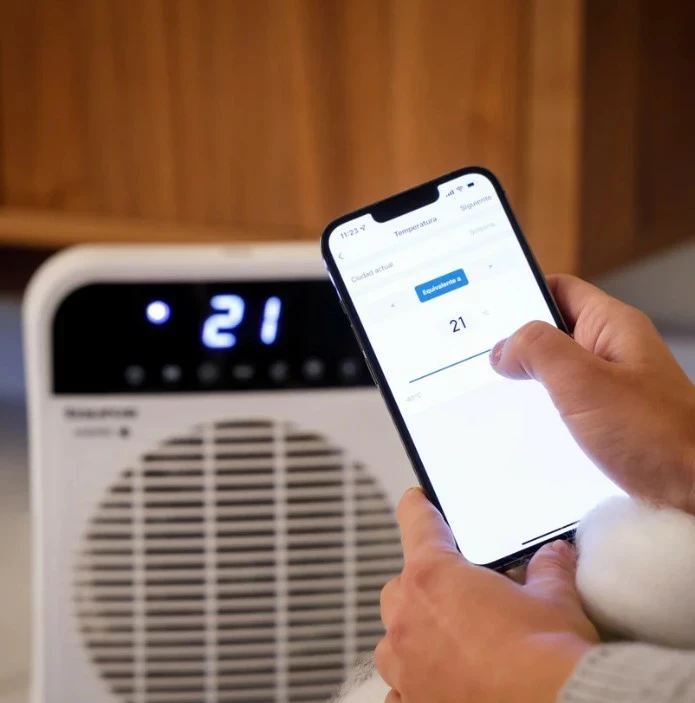 Ngrohëse elektrike me Wi‑Fi Taurus FH2002W 2000W me Alexa/Google Assistant