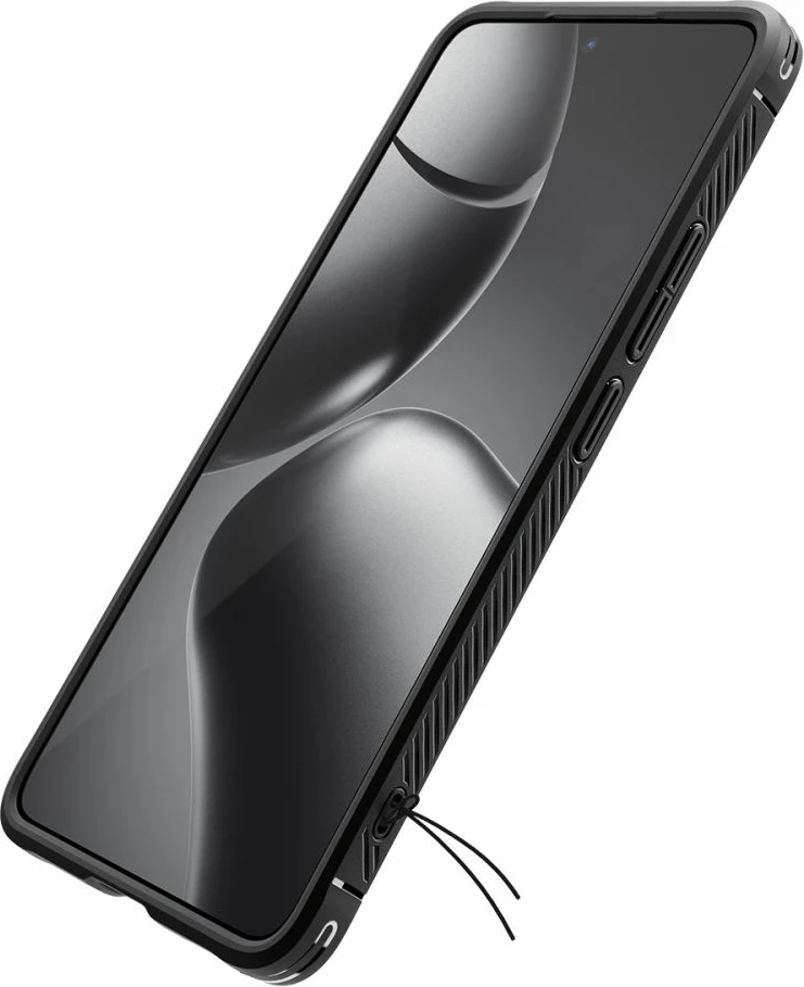 Mbështjellës Spigen Rugged Armor për Xiaomi 14T Pro, Matte Black