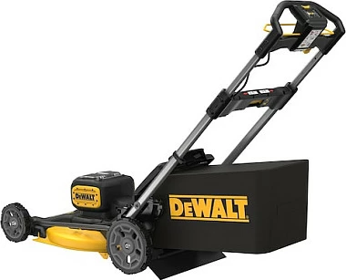 Kositëse bari DeWALT DCMWP134N-XJ, 2x18V XR, 53cm, 67L, e verdhë/zezë
