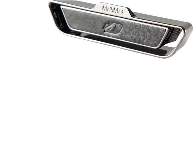 Mr&Mrs EVO Black Laether Chrome Black Silver