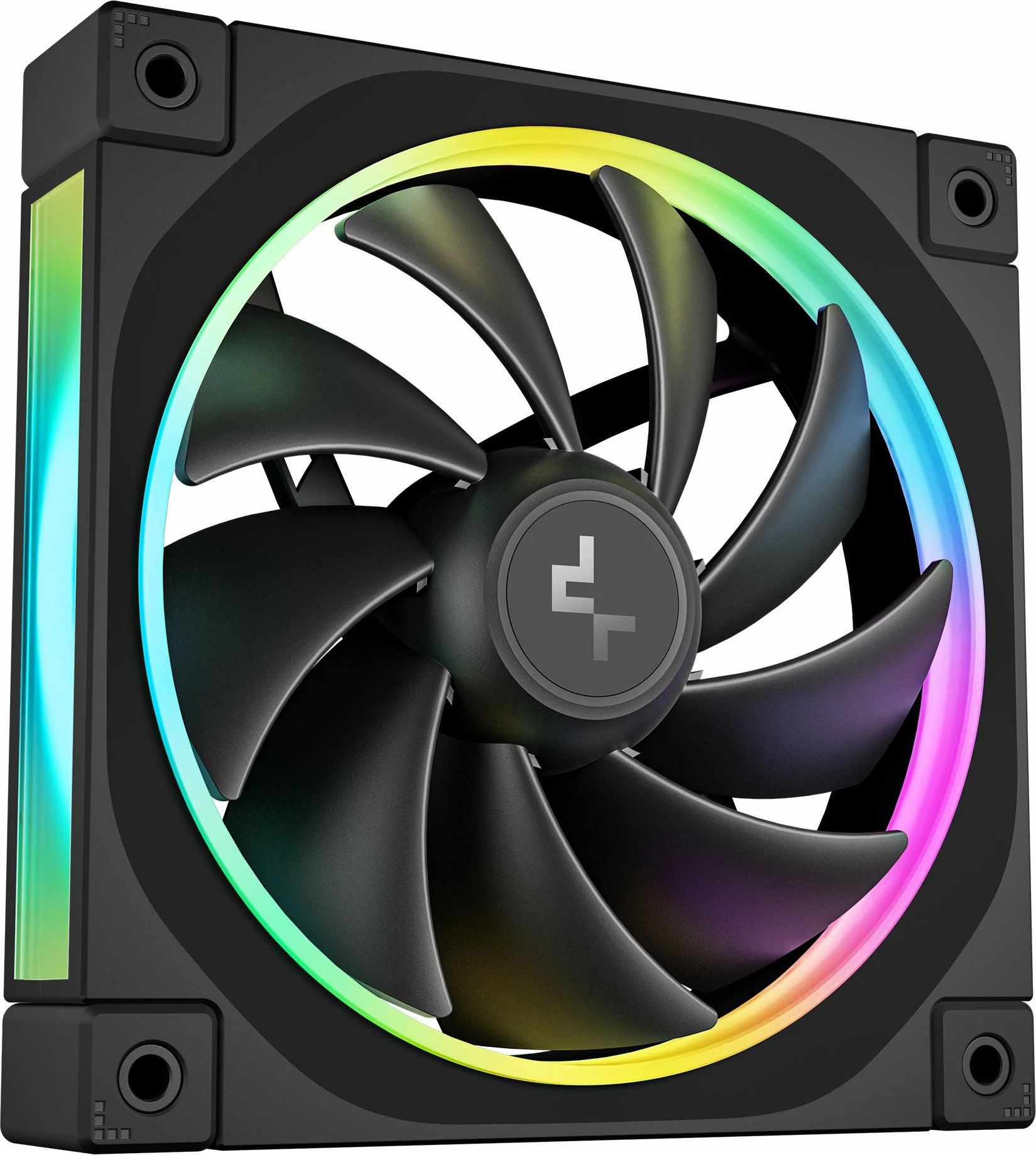 Ftohës uji AIO Deepcool LQ360 Ultra, 360mm, 3x120mm PWM, ARGB, me ekran, i zi