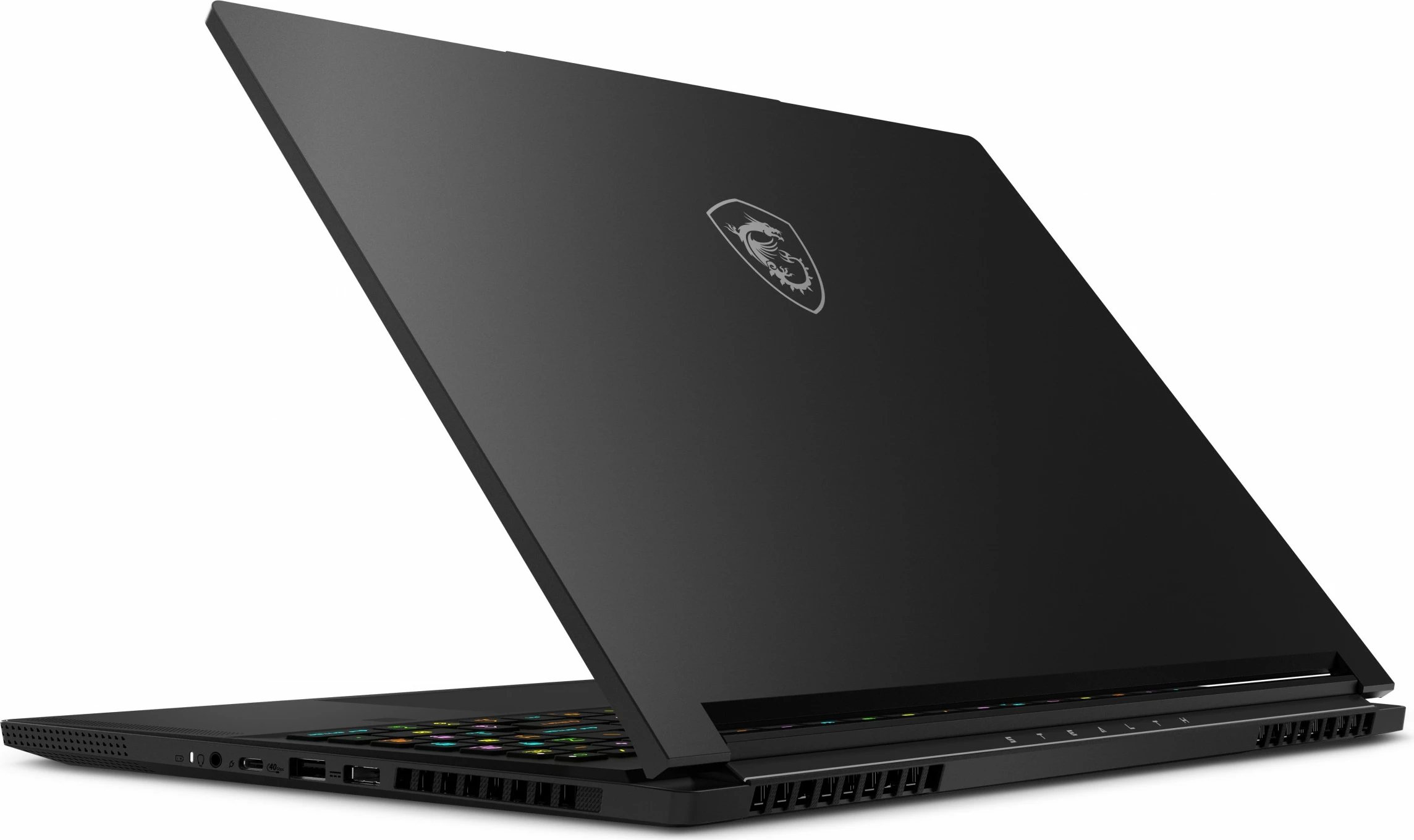 Laptop MSI Stealth A16 AI+ A3XWIG-043, Ryzen AI 9 HX 370, RTX 5080, 32GB RAM, 2TB SSD, 16 inch, e zezë