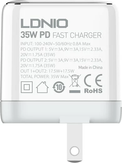 Karikues LDNIO A2528C (Bardhë)