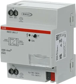 Kontroller DALI ABB 2CDG110198R0011, KNX i-bus, Single-Master, 64 pajisje, IP20, gri