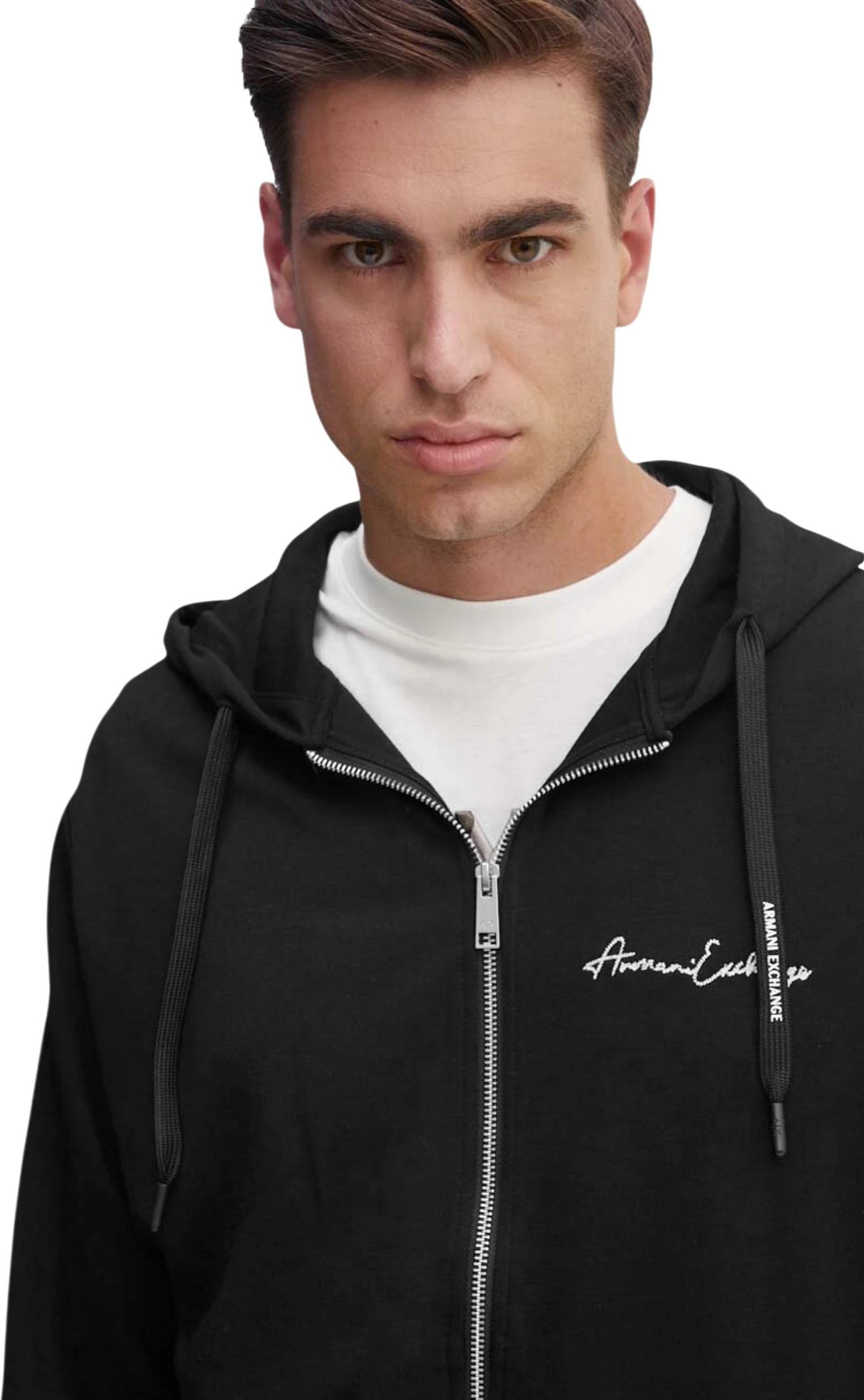 Duks me zinxhir Armani Exchange 8NZMSH Z9N1Z për meshkuj, i zi [Madhësia: M]