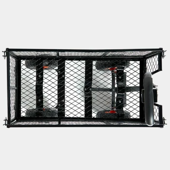 Karrocë kopshti VONHAUS 2515028, 350 kg, 85 x 43 x 22 cm, e zezë