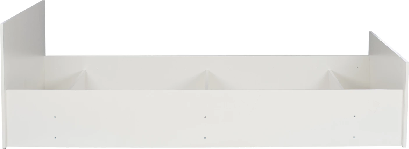 Krevat melamine për dyshek 90x200 cm, i bardhë, FH2433.03 5