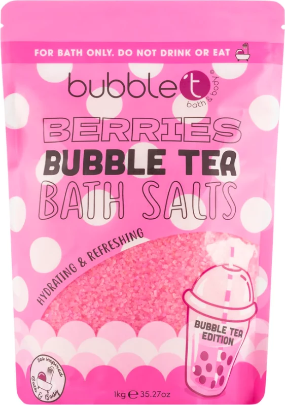 Kripë për dush Bubble Tea  Berries, 1 kg