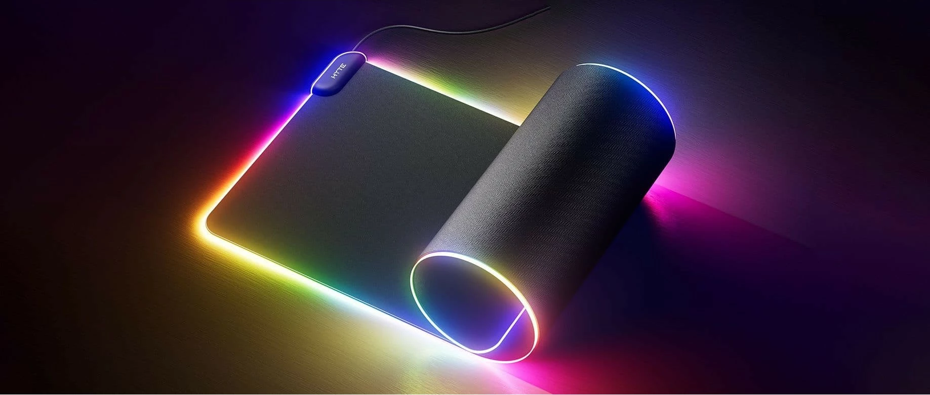 Mauspad HYTE CNVS me ndriçim RGB