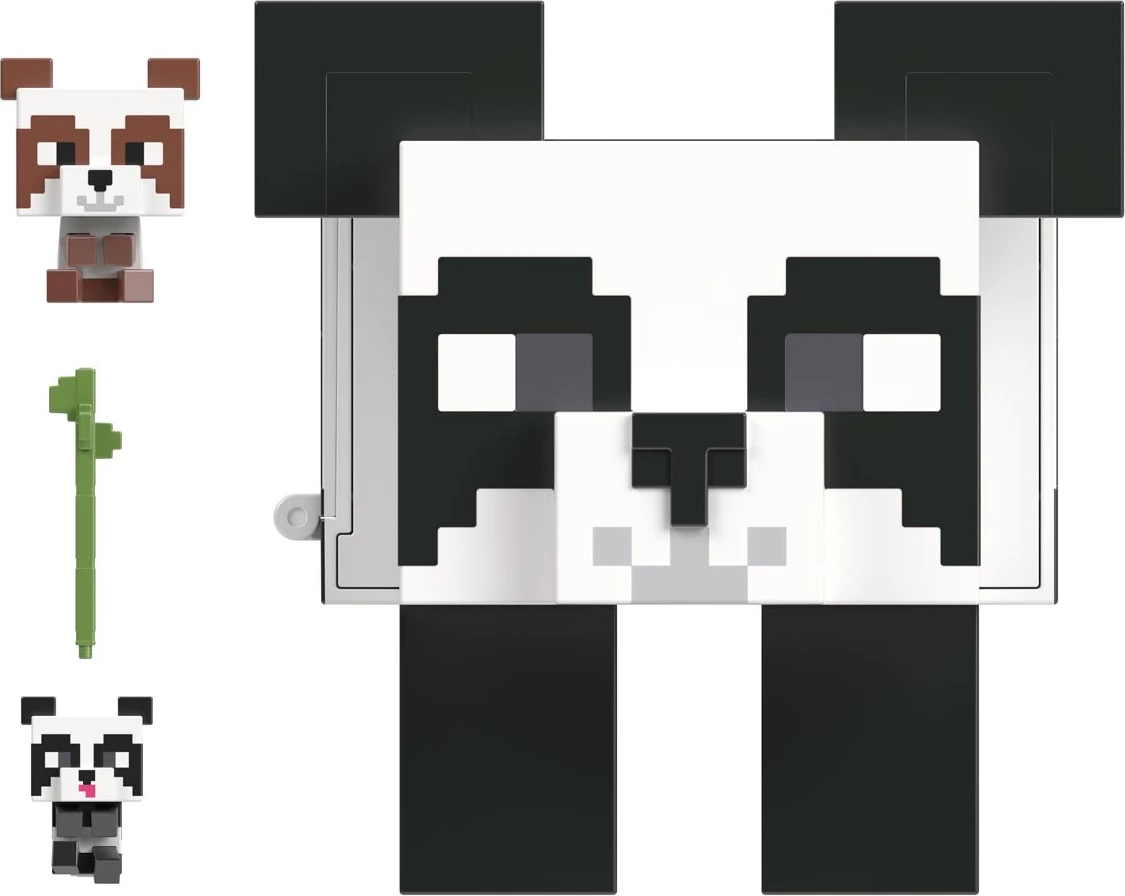 Minecraft Mob Head Minis - Panda Playhouse Playset