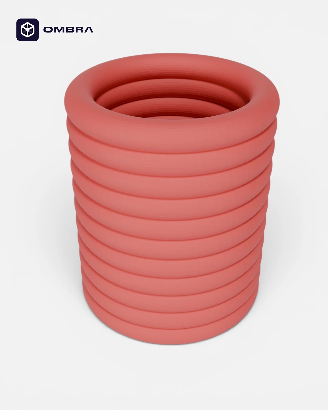 Mbajtese lapsash / cup organizer e kuqe