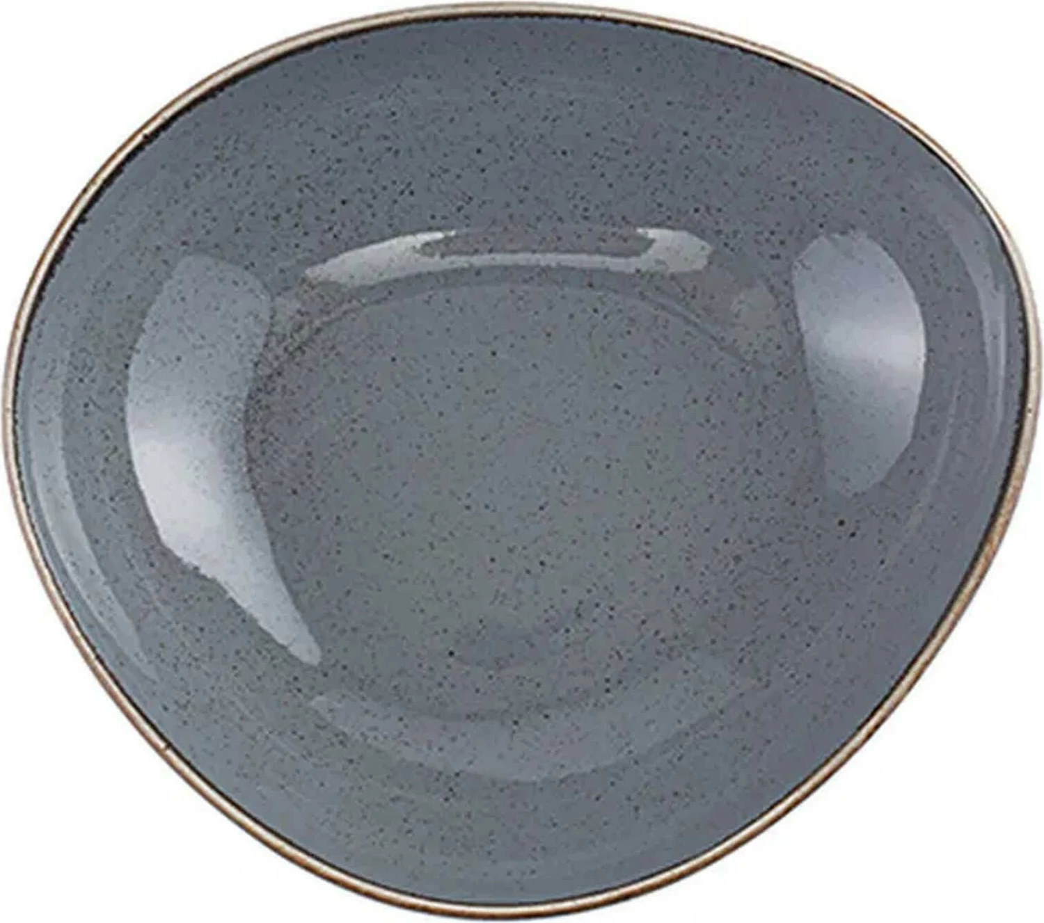 Tas trekëndësh Porland Seasons Stone 200 mm 820 ml, gri e errët, set 6 copë