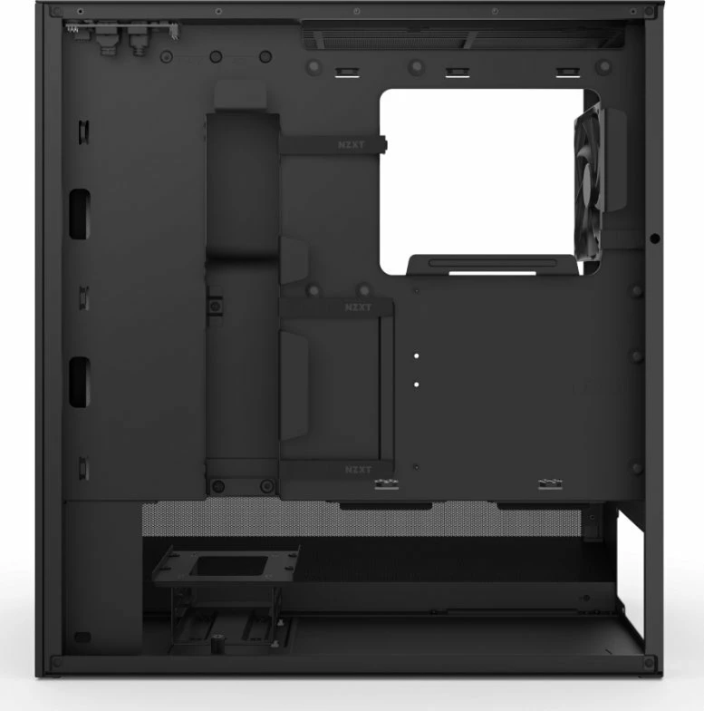 Kasë NZXT H5 Flow RGB CC-H52FB-R1 Midi Tower ATX/eATX, USB-C, pa furnizim rryme, e zezë