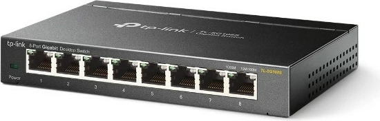 Switch TP-Link TL-SG108S 8 porte Gigabit Ethernet, desktop, unmanaged