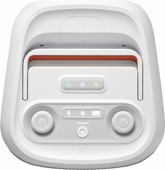 Altoparlant portativ JBL PartyBox Club 120, 160W, Bluetooth, RGB, USB, IPX4, e bardhë