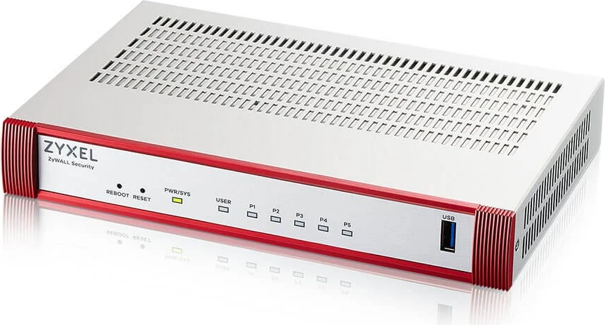 Firewall ZyXEL USGFLEX50H, Wired, Kuq