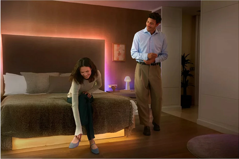 Shirit LED smart Philips Hue 8721103088215, Bluetooth/Zigbee, 10 m, 2000 lm, multi-ngjyrësh