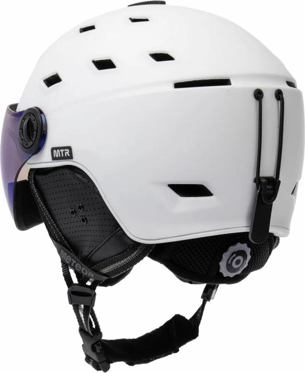 Helmetë për ski Meteor, të bardhë [Madhësia: Standarde]