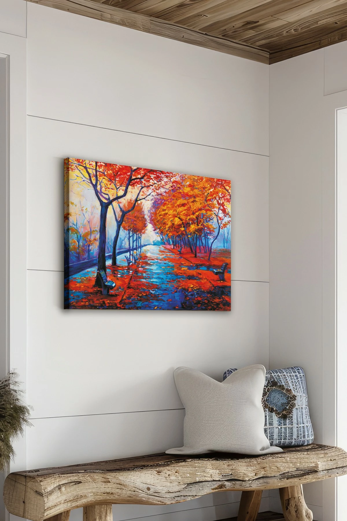 Pikturë dekorative në kanavacë, shumëngjyrëshe, Wallity, Ersyfdc90, 40x60cm