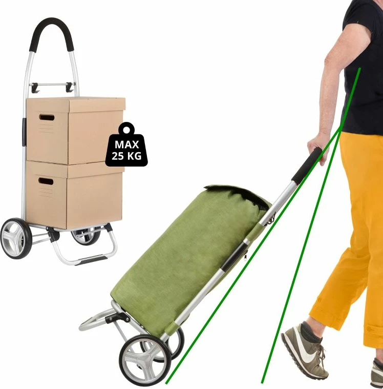 Karrocë blerjesh Cruiser unisex, e gjelbër