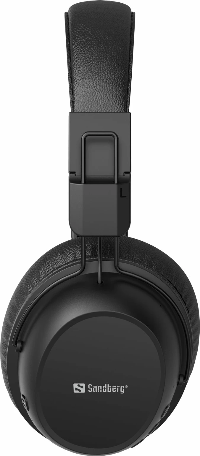 Kufje Sandberg ANC FlexMic 126-36, wireless Bluetooth, ANC, USB-C, të zeza