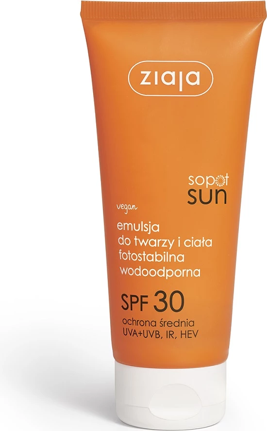 Emulsion për diell Ziaja Sopot Sun SPF30, 100ml