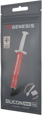 Pastë termale Natec GENESIS Silicon 900, 8g, për kompjuterë dhe konzola, E kuqe