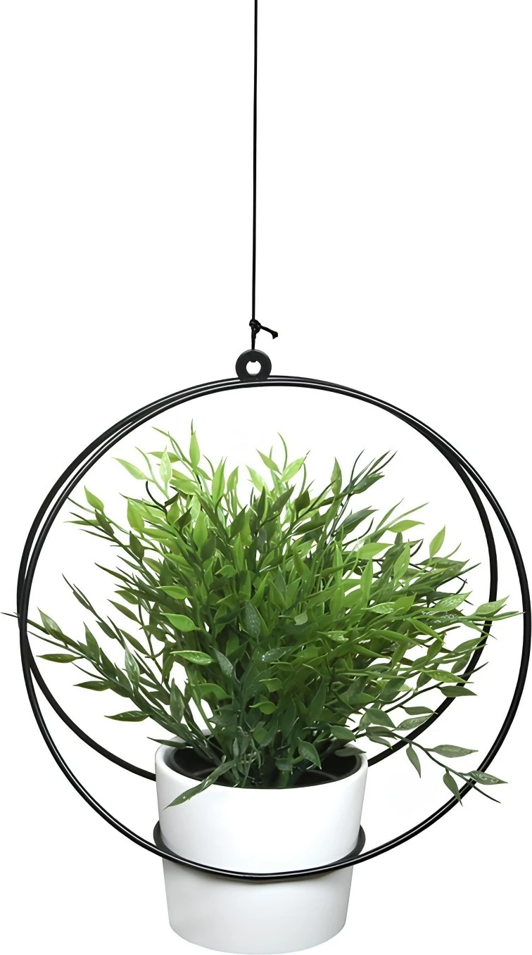Jardiniere e varur, ngjyrë e zezë, Evila Originals, SEH - 4614